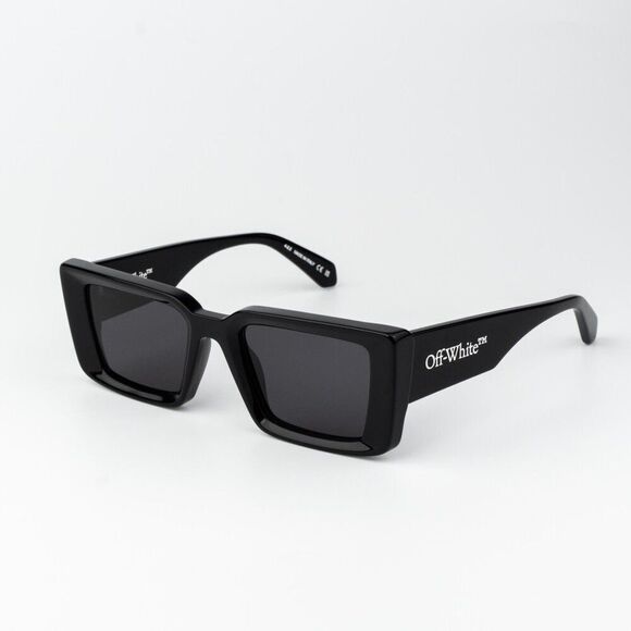 Off-White SAVANNAH Women Sunglasses Black Grey Cat Eye OERI064 SAVANNAH 1007 main image 9